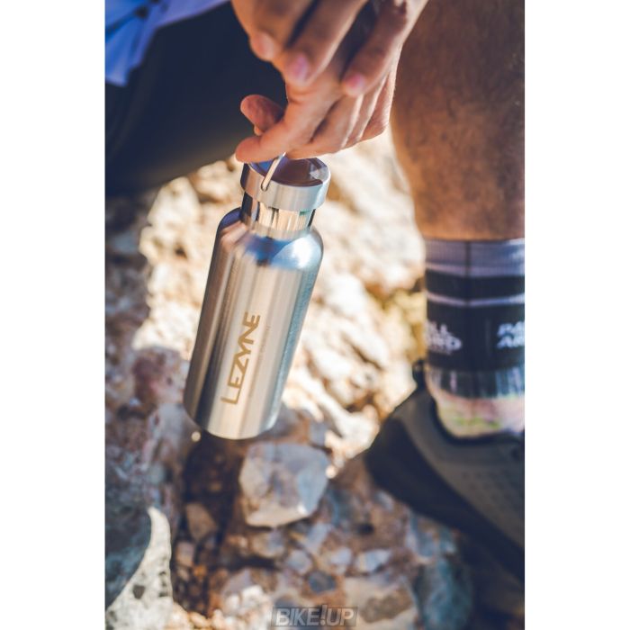 Фляга Lezyne CLASSIC STAINLESS BOTTLE Сталевий Y13