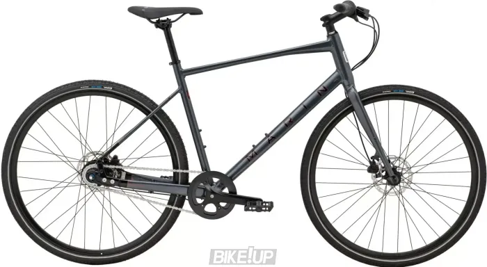 Велосипед міський 28" MARIN Presidio 2 Gloss Charcoal Black