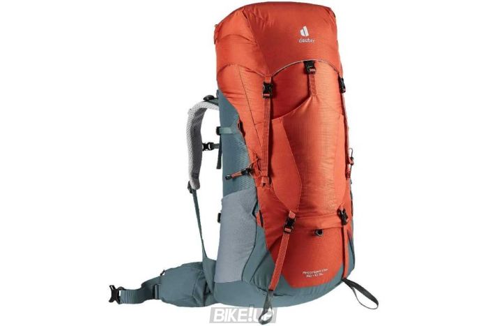Рюкзак Deuter Aircontact Lite 60 + 10 SL колір 5212 paprika-teal