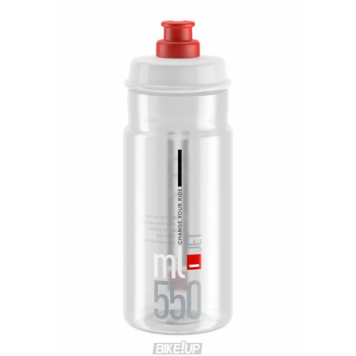 Фляга ELITE JET Transparent Red 550ml