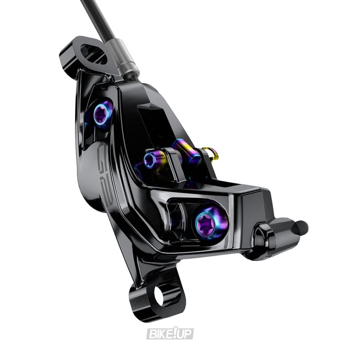Гальма SRAM G2 Ultimate, Carbon Lever, Rainbow Hardware, Reach, SwingLink, Contact, Gloss Black Front 950mm Hose (includes MMX Clamp, Rotor/Bracket sold separately) A2