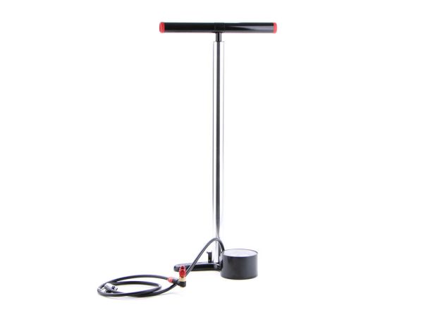 Підлоговий насос Lezyne SHOP FLOOR DRIVE Сріблястий 220psi Y13