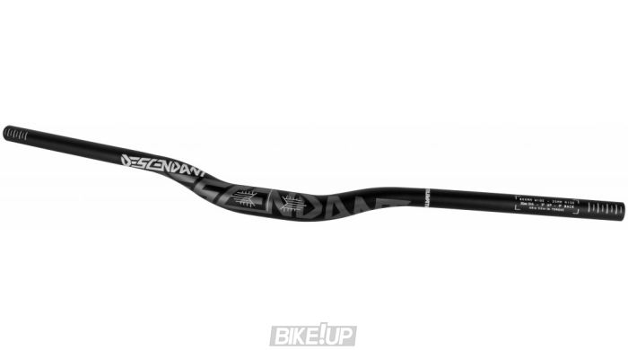 Руль Truvativ Descendant Riser Downhill, 35mm діаметр, 800mm, 25mm підйом, rise, Black on Black