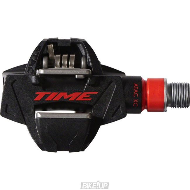 Педалі контактні TIME ATAC XC 8 XC/CX pedal, including ATAC cleats, Black/Red