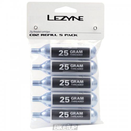 Балон Lezyne СО2 25G BOX 30 штук Сріблястий Y13