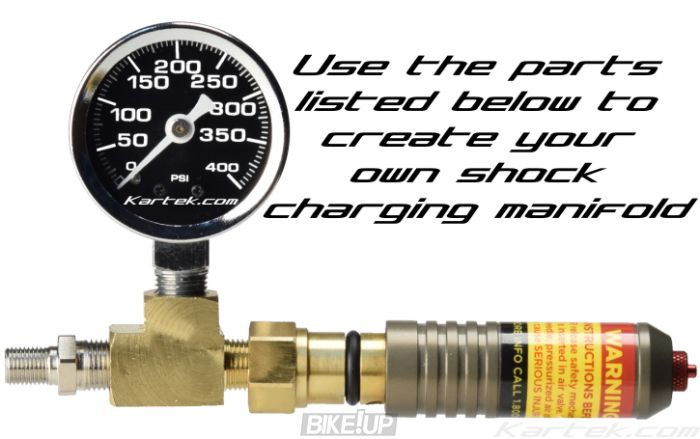 Сервісний набір FOX: Air Шайба FOX Valve Assy Nitrogen Safety Needle Assy w/Manual Complete w/out Gauge