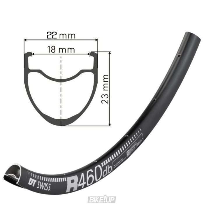 Обід DT SWISS 460 29X18 RIM BRAKE 24отв.