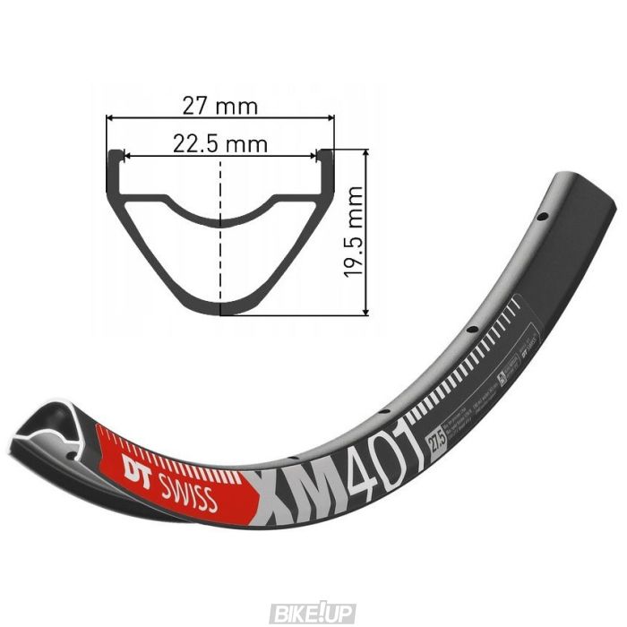 Обід DT SWISS XM 401 27x225 DISK BRAKE 32отв.