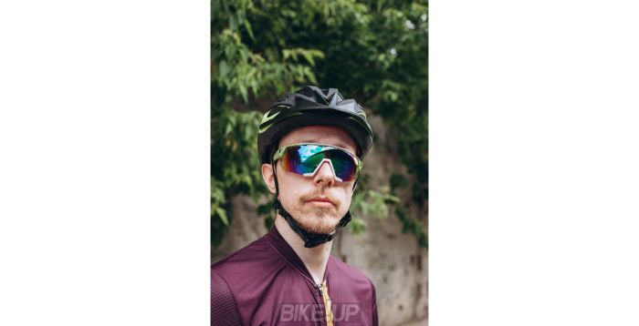 Окуляри LYNX Omaha Race Shiny Green White with Black Spot Omaha Race