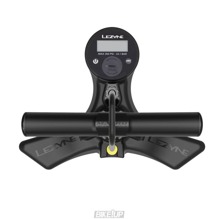 Підлоговий насос Lezyne MACRO FLOOR DRIVE DIGITAL DV Чорний матовий 220psi Y13