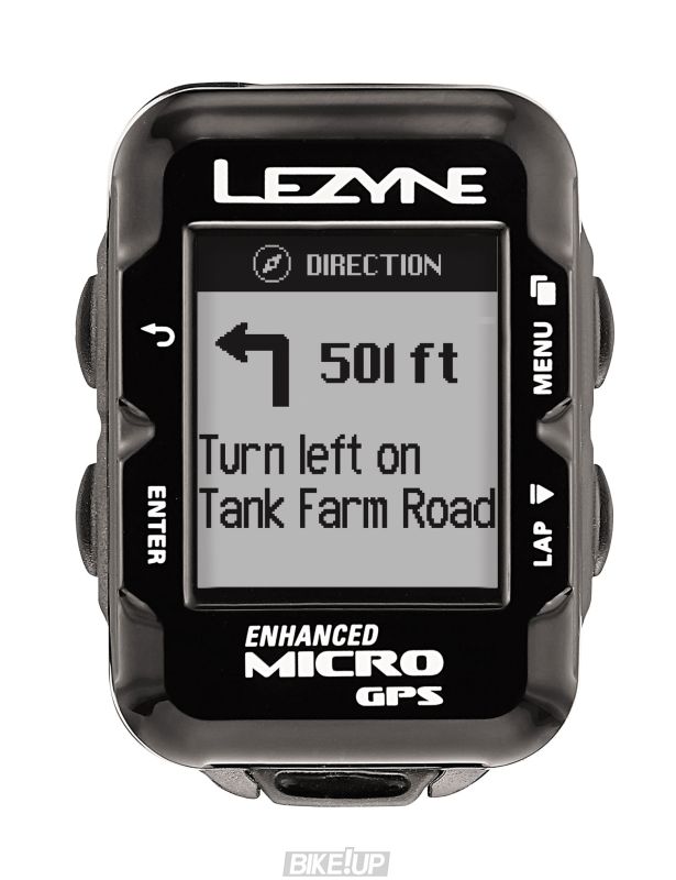 GPS компьютер Lezyne MICRO GPS HR LOADED Чорний Y11