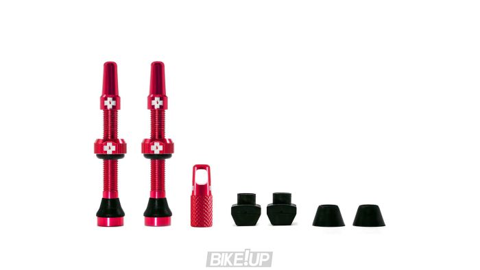 вентилі для бескамерних колісMUC-OFF 44mm червоний