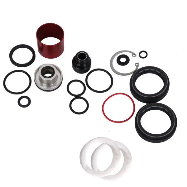 Сервісний набір RockShox 200 HOUR/1 YEAR SERVICE KIT (INCLUDES DUST SEALS, FOAM RINGS, O-RING SEALS, CHRC DAMPER SEALHEAD, DUAL POSITION AIR (SILVER) SEALHEAD - (DPA ONLY) ZEB R/SELECT A1 (2021)