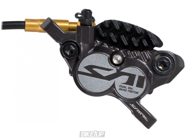 Гальмо гідравл. дискове M820 SAINT переднє (ліва ручка, 4-поршн каліпер, J-kit гідроліния 1000мм)