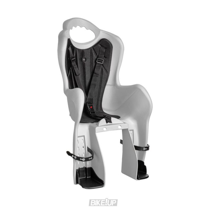 Сидіння дитяче BASELI Standard сірий/чорний (з кріпленням на раму)