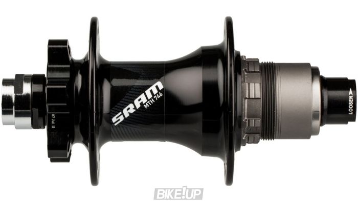 Втулка SRAM 746 Задня 6-болт Disc 32отв. 12x142mm Through Black SRAM Driver Body (9/10/11шв)