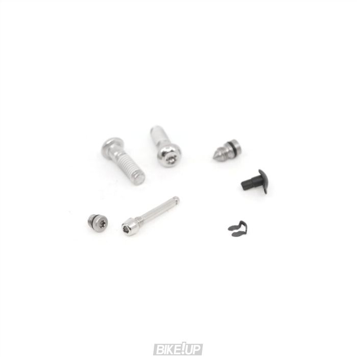 Каліпер гальм CALIPER HARDWARE KIT - (INCLUDES BLACK BODY BOLT, BANJO BOLT, BLEED SCREW, PAD PIN) - G2 R/RS