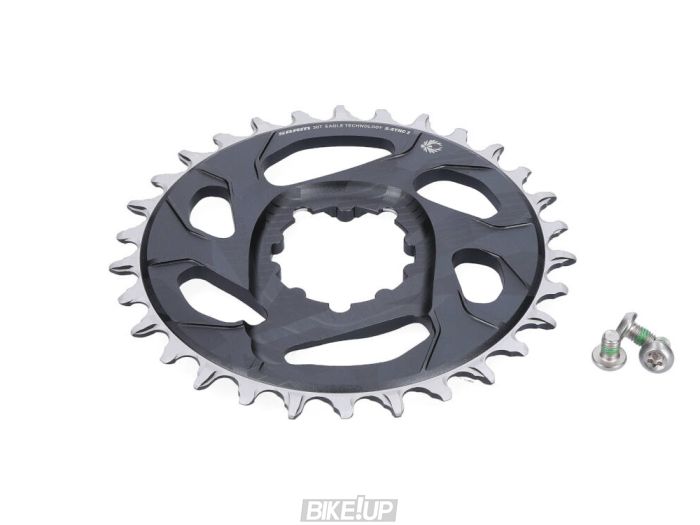 Зірка SRAM X-SYNC 2 30T Direct Mount 4mm Offset Eagle Cold Forged Lunar Grey (finish of GX Eagle C1 Зірка SRAM matches crank arms)