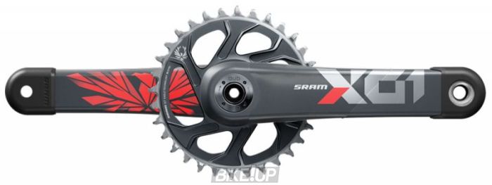 Шатуни SRAM set X01 Eagle DUB 12s 175 w Direct Mount 32T X-SYNC 2 Chainring Lunar Oxy (DUB Cups/Bearings not included) C2