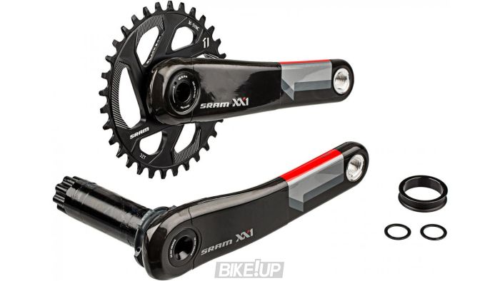 Шатуны XX1 AM FC XX1 Q156 BB30 170 RED XSYNC DM 32T