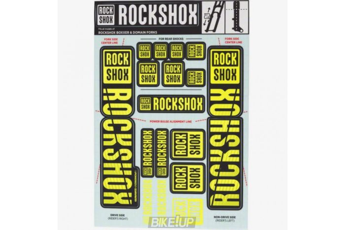 Набір наліпок  KIT 35MM DC NE01 YELLOW