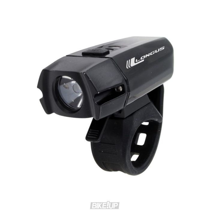 Світло переднє Longus XPG400 LED, 6 ф-цій USB, чорний