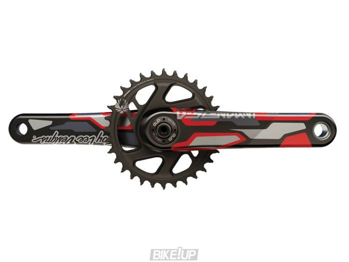 Шатуни TRUVATIV Descendant Troy Lee Designs Eagle DUB73 12шв 165 Зірка 32t X-SYNC 2 Red