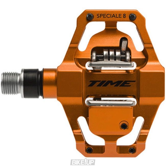 Педалі контактні TIME Speciale 8 Enduro pedal, including ATAC cleats, Orange