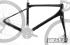 Фреймсет MERIDA SILEX 400-KIT-FRM L,GLOSSY BLACK(MATT BLACK) 'W/RIGID FORK