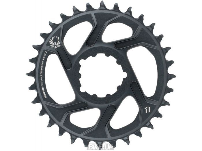 Зірка SRAM X-SYNC 2 32T Direct Mount 6mm Offset Eagle Lunar Grey